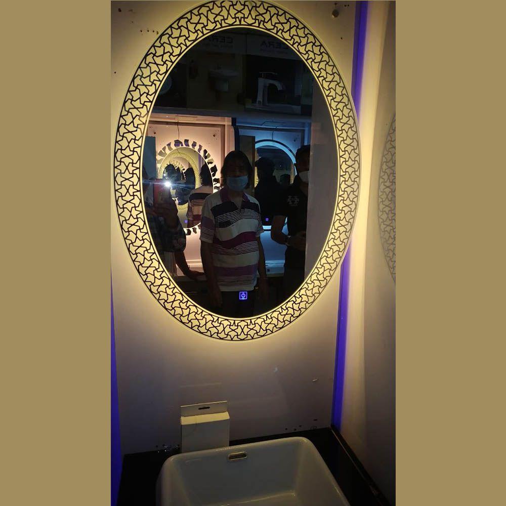 Smart Touch LED Oval Mirror MA-154