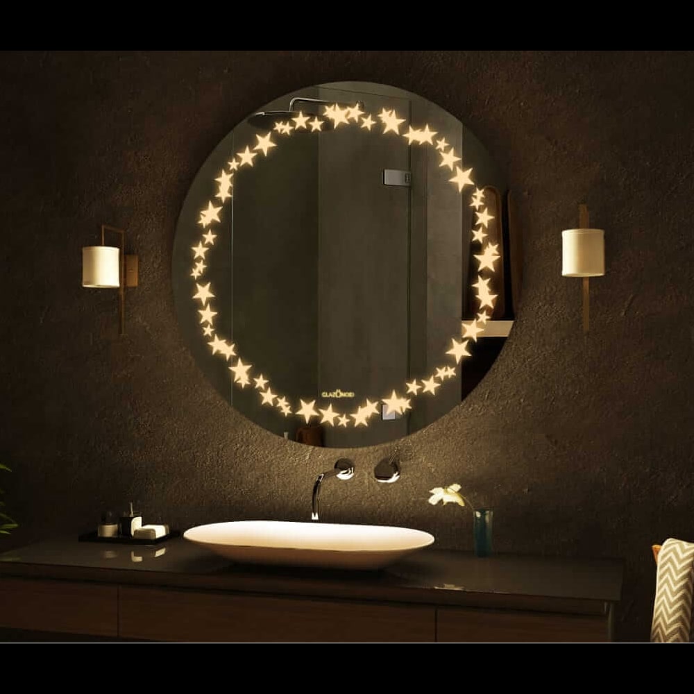 Smart Touch LED Circle Mirror MA-49