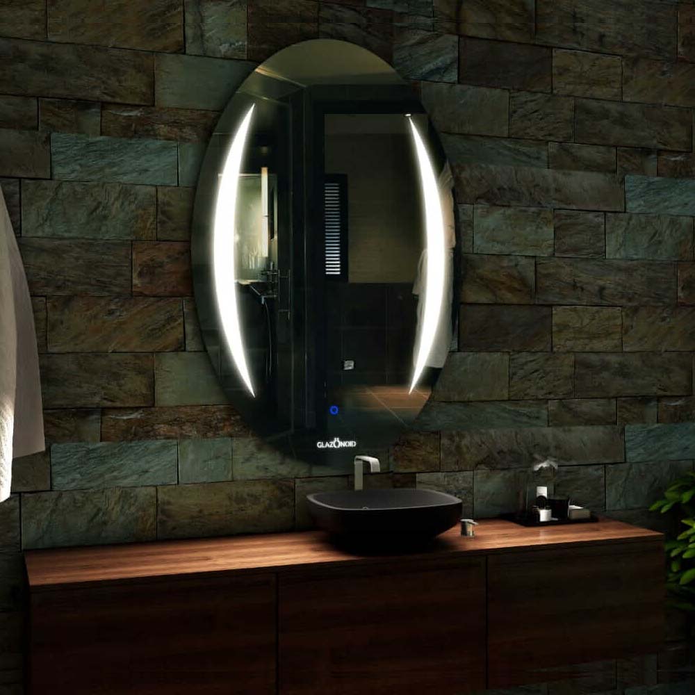 Smart Touch LED Oval Mirror MA-150