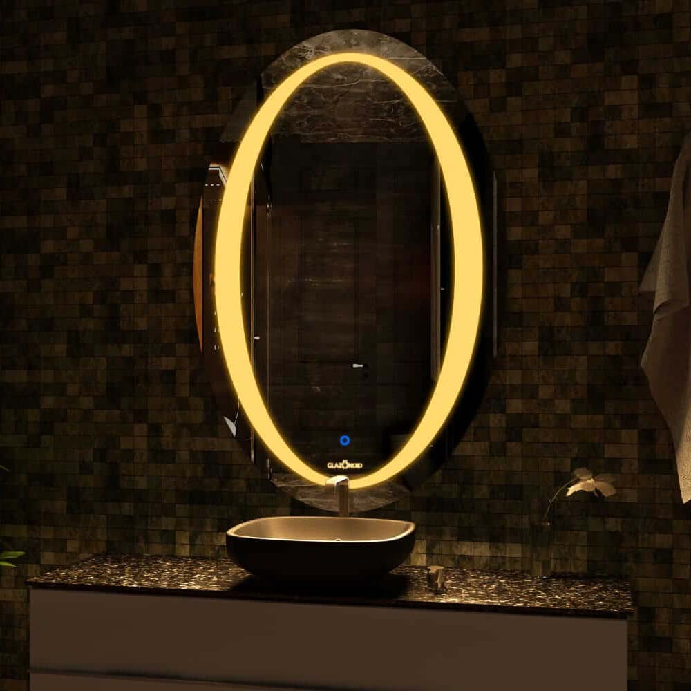 Smart Touch LED Oval Mirror MA-138