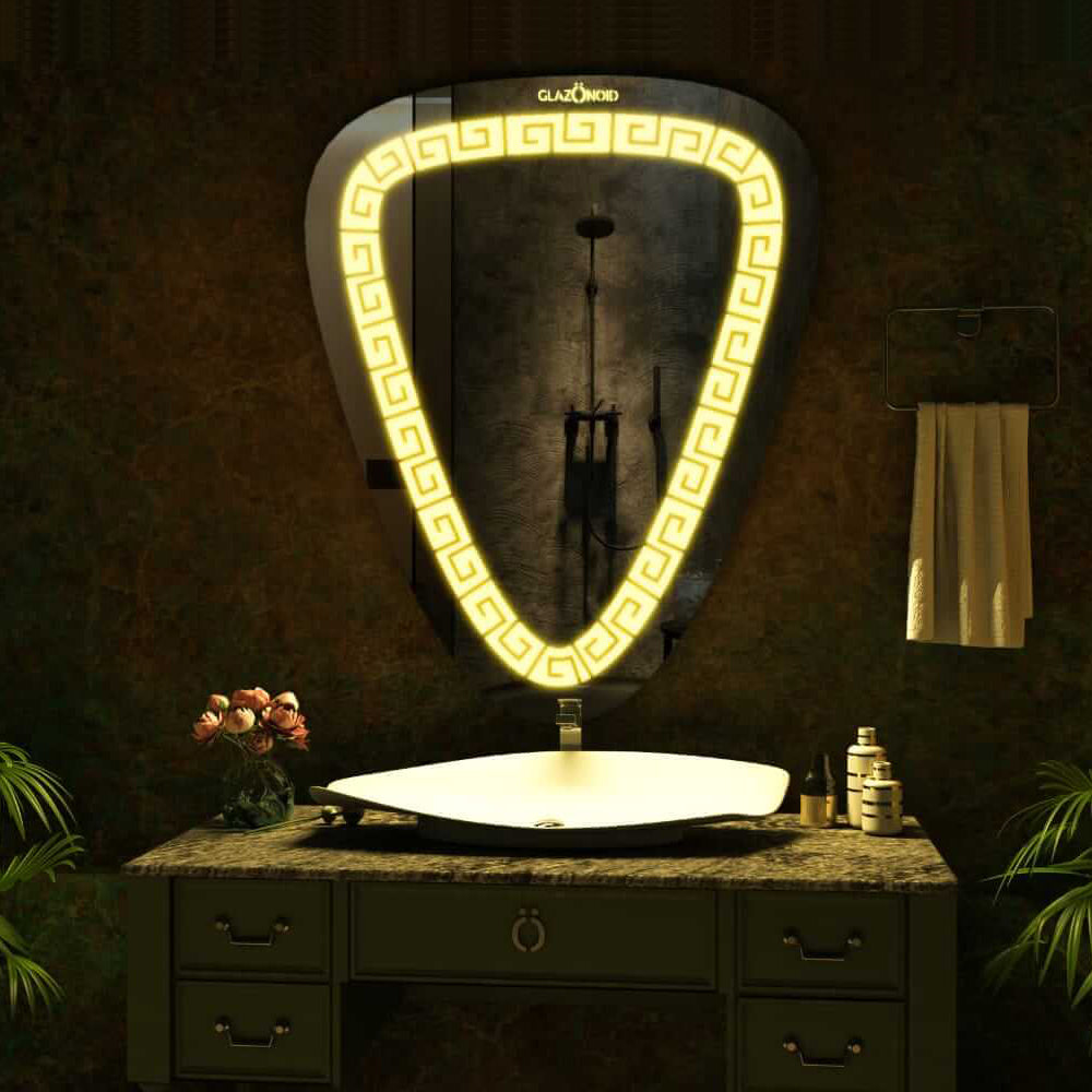 Smart Touch LED Oval Mirror MA-149