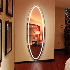 Smart Touch LED Oval Mirror MA-135