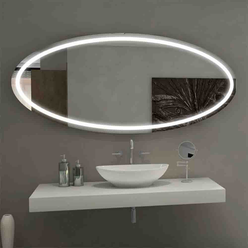 Smart Touch LED Oval Mirror MA-144